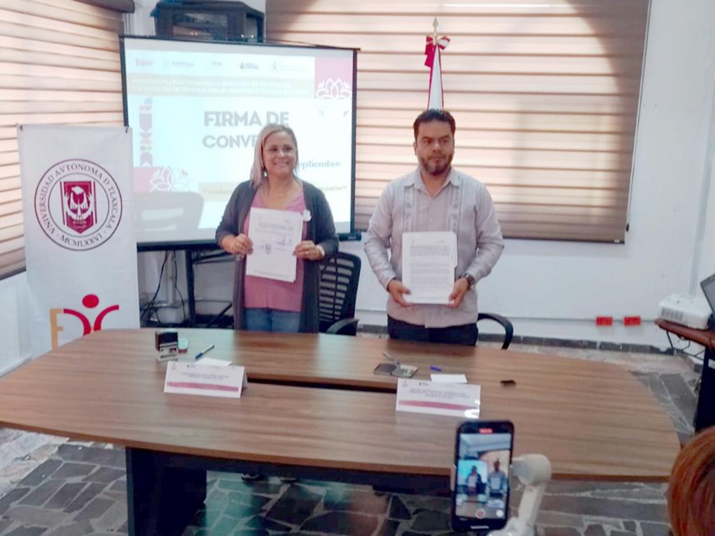 Colaborarán UATx e ITEA para abatir el rezago educativo